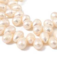 Natural Cultured Freshwater Pearl Beads Strands&nbsp;PEAR-I007-04G-01A