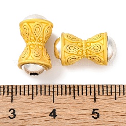 Rack Plating Alloy Beads&nbsp;PALLOY-F313-03MG