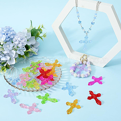 100Pcs Transparent Resin Pendants&nbsp;RESI-SP0001-20