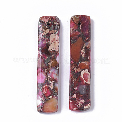Synthetic Regalite/Imperial Jasper/Sea Sediment Jasper Pendants&nbsp;G-S366-007D