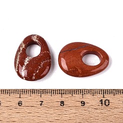 Natural Red Jasper Pendants&nbsp;G-N361-06C