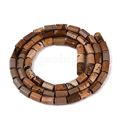 Natural Picture Jasper Beads Strands&nbsp;GG-N002-01A-13