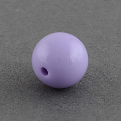 Solid Chunky Bubblegum Acrylic Ball Beads&nbsp;SACR-R835-12mm-08