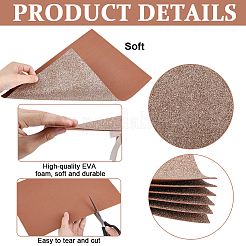 EVA Sponge Glitter Powder Craft Paper&nbsp;DIY-WH0349-462A
