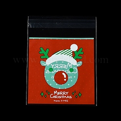 Christmas Theme Plastic Bakeware Bag&nbsp;OPP-Q004-04H