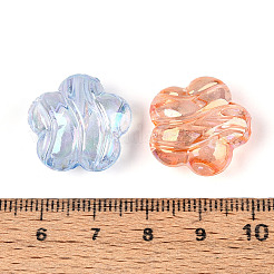 UV Plating Transparent Acrylic Beads&nbsp;OACR-N150-24-01
