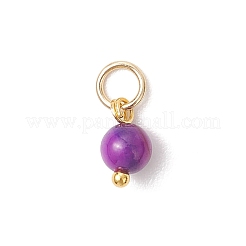 Dyed Natural Freshwater Shell Pendants&nbsp;PALLOY-JF05139-01