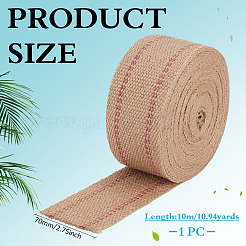 10M Jute Ribbon&nbsp;OCOR-WH0070-309