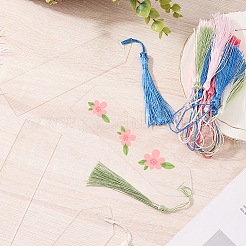 25Pcs Arrow Transparent Blank Acrylic Bookmarks&nbsp;DIY-CP0012-47