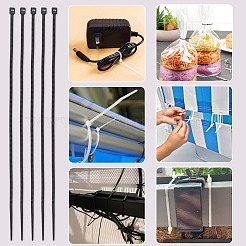 100Pcs Nylon Cable Ties&nbsp;TOOL-TA0001-14E-03