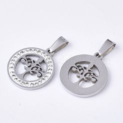 201 Stainless Steel Pendants&nbsp;X-STAS-N089-84P