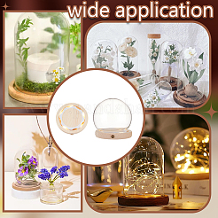 Glass Dome Cover&nbsp;AJEW-WH0752-088C