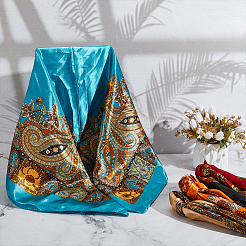 8Pcs 8 Colors Polyester Scarf&nbsp;AJEW-GO0004-20