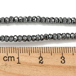 Non-magnetic Synthetic Hematite Beads Strands&nbsp;G-I365-14