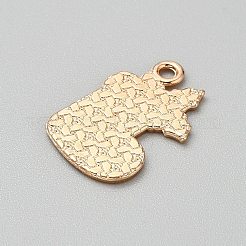 Christmas Alloy Enamel Pendants&nbsp;FIND-CJC0012-140B