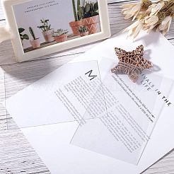 Polystyrene(PS) Plastic Sheet&nbsp;AJEW-OC0001-30B