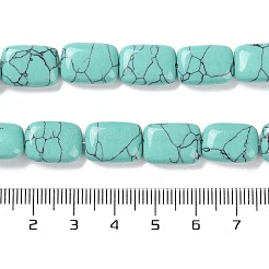 Synthetic Turquoise Beads Strands&nbsp;G-K357-D17-01