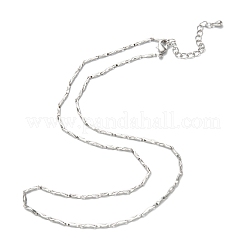 Brass Link Chain Necklaces&nbsp;NJEW-K123-03P