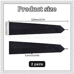 Women Satin Hook Finger Gloves&nbsp;AJEW-WH0455-59C