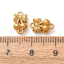 304 Stainless Steel Connector Charms&nbsp;STAS-N124-47G