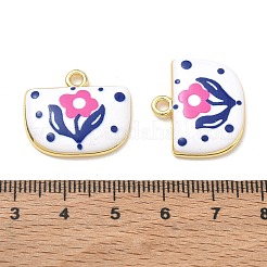 Printed Brass Pendants&nbsp;KK-CBAF9BC-06G