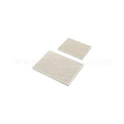 2Pcs 2 Styles Jewlery Honeycomb Quartz Soldering Board&nbsp;FIND-BC0013-40