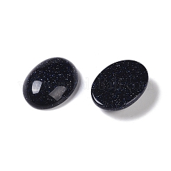 Synthetic Blue Goldstone Cabochons&nbsp;G-B080-01A-30