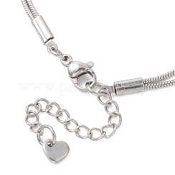 304 Stainless Steel Snake Chain Bracelets for Women&nbsp;BJEW-JB13359