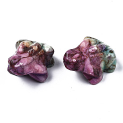 Frog Natural Map Stone/Picasso Stone/Picasso Jasper Model Ornament&nbsp;G-N330-58