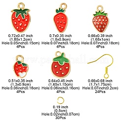 DIY Strawberry Dangle Earrings&nbsp;DIY-FS0006-05
