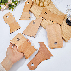 7Pcs Wood Pottery Foot Shaper Tools&nbsp;TOOL-DC0001-29