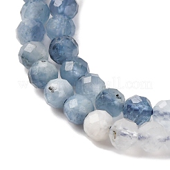 Natural Aquamarine Beads Strands&nbsp;G-C226-B03-4mm