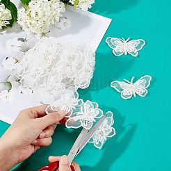 2 Yards Butterfly Lace Edge Trim Ribbon&nbsp;OCOR-NB0001-40