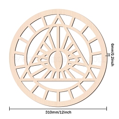 Laser Cut Wooden Wall Sculpture&nbsp;WOOD-WH0101-009