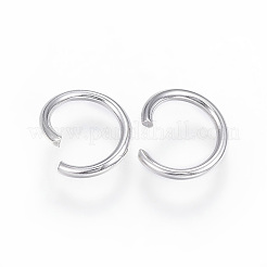 Tarnish Resistant 304 Stainless Steel Open Jump Rings&nbsp;A-STAS-F110-02P