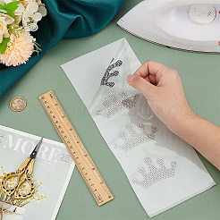 Crown Hotfix Rhinestone&nbsp;DIY-WH0622-047B