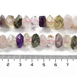 Natural Mixed Quartz Beads Strands&nbsp;G-D091-A04