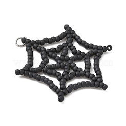 Halloween Theme Glass Seed Beads&nbsp;PALLOY-MZ00778-01