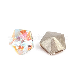 Glass Rhinestone Cabochons&nbsp;RB-CBA1B2D-02A