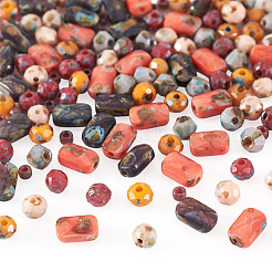 140Pcs 7 Styles Glass Seed Beads Sets&nbsp;SEED-TAD0001-04