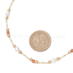 Natural Malaysia Jade Necklaces&nbsp;NJEW-JN05339-03