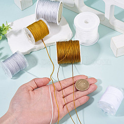 6Rolls 6 Colors Nylon Braided Cord&nbsp;NWIR-TA0001-46A
