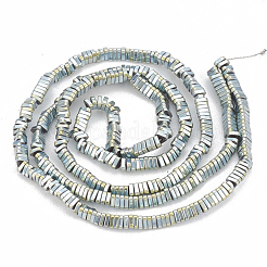 Electroplate Non-magnetic Synthetic Hematite Beads Strands&nbsp;G-N0318-08B