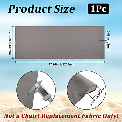 1Pc Canvas Beach Chair Replacement Fabric&nbsp;AJEW-GF0015-48H
