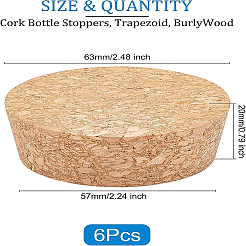 Cork Bottle Stoppers&nbsp;AJEW-WH0235-37C