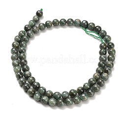 Natural Green Kyanite Beads Strands&nbsp;G-H335-B02-6mm-AB