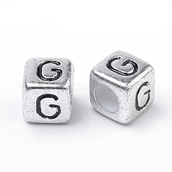 Plated Acrylic Beads&nbsp;X1-PB43C9308-G-01