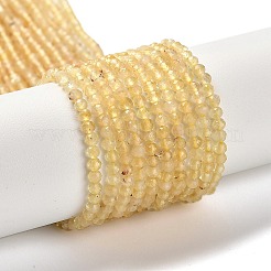Heated Natural Citrine Beads Strands&nbsp;G-Z074-A03-01
