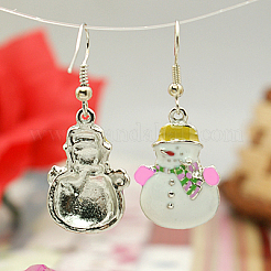 Fashion Earrings for Christmas&nbsp;X-EJEW-JE00365-01