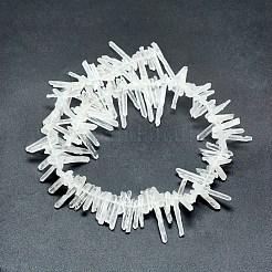 Natural Quartz Crystal Beads Strands&nbsp;G-P368-11